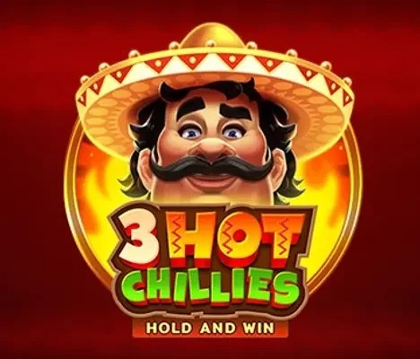 3 Hot Chillies logo by 3 Oaks Gaming NaoBet