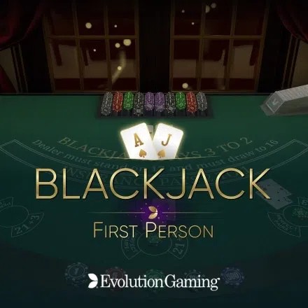 Play the First Person Blackjack slot by Evolution on NaoBet