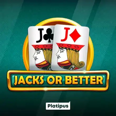 Jacks or Better slot logo by Platipus at NaoBet