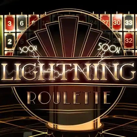Live Dealer logo of Lightning Roulette from Evolution at NaoBet