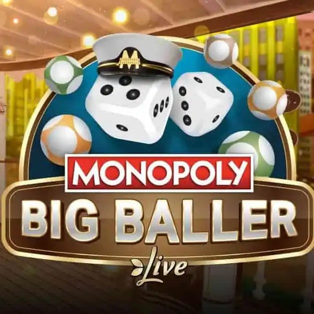 Enjoy MONOPOLY Big Baller by Evolution – logo hosted on naobetcasino.pl