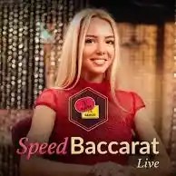 Speed Baccarat A online game logo by Evolution on naobetcasino.pl