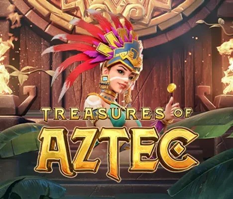 Slots logo of Treasures of Aztec from PG Soft at NaoBet